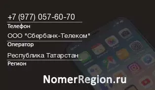 Кто звонил с 9770576070 - регион и оператор